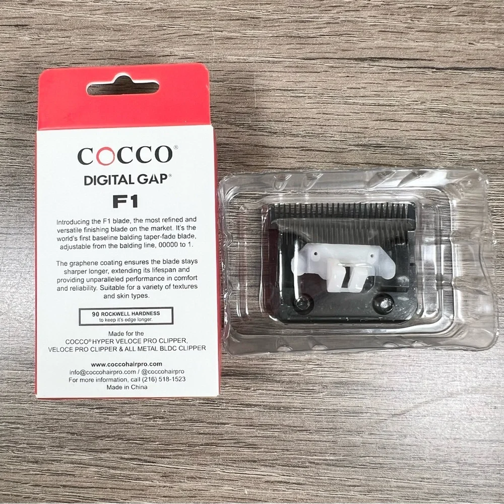 Cocco Digital Gap Graphene F1 Taper Fade Clipper Replacement Blade